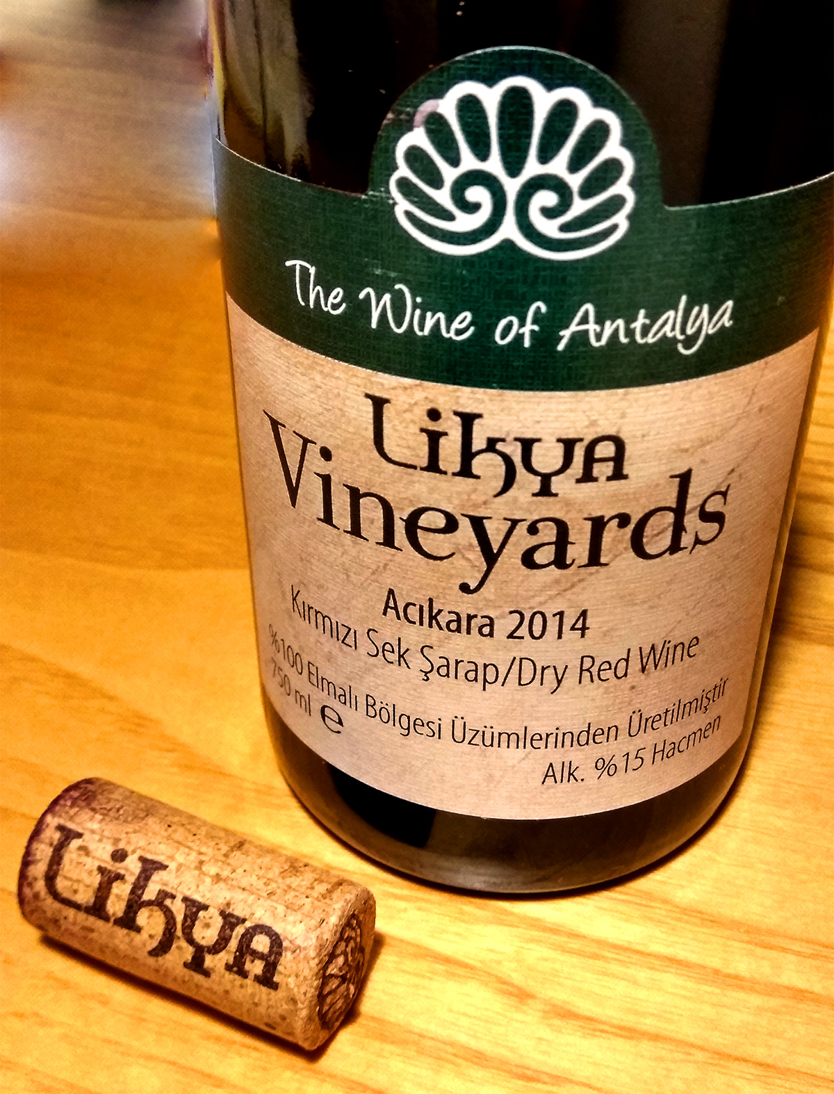 Likya Vineyards Acıkara 2014